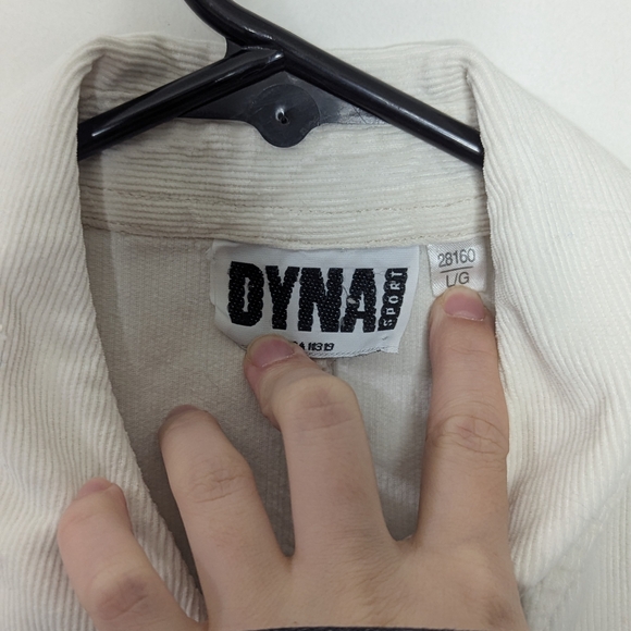 DYNA White Button-Down Shirt - Picture 2 of 4